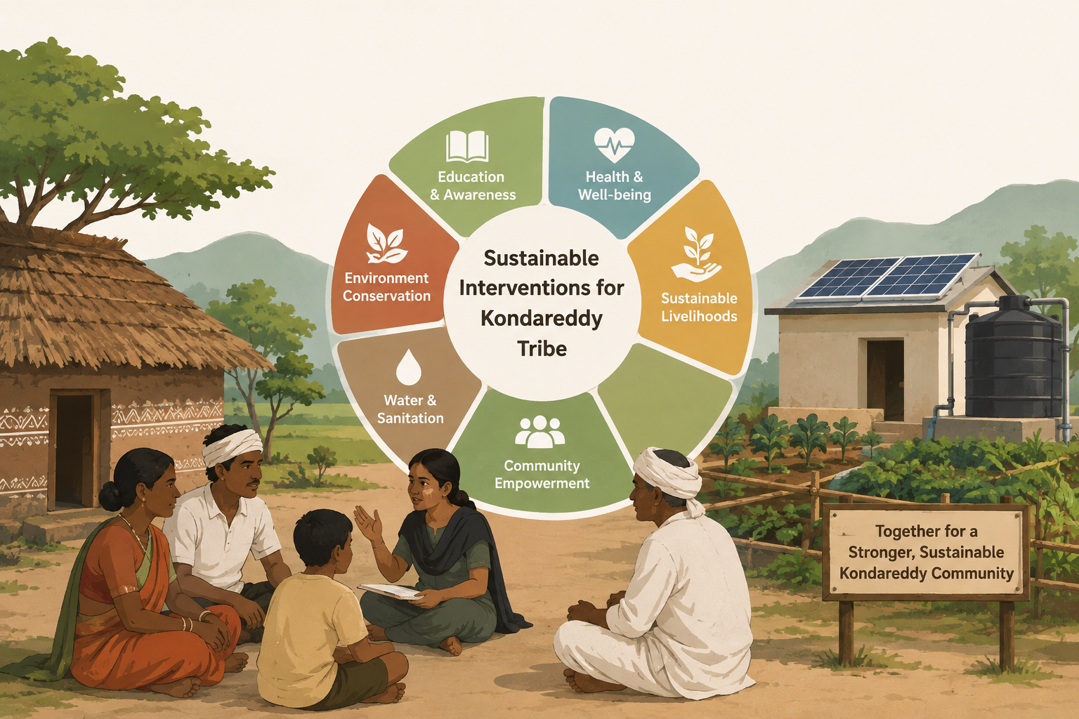 Addressing Different Challenges of Kondareddy Tribe Through Sustainable Interventions
