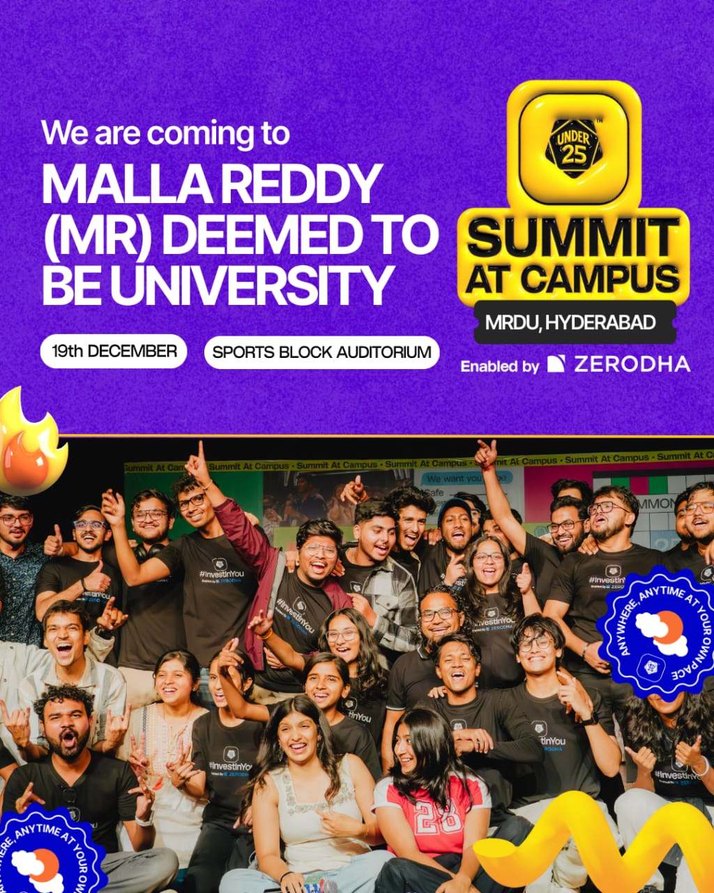 UNDER 25 SUMMIT on 19th December 2025